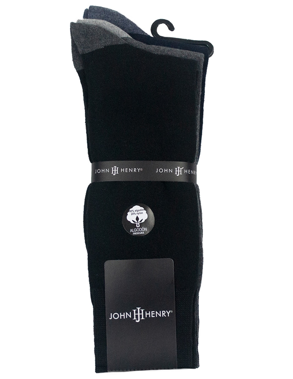 Calceta de algodón Hombre 3 pares 2