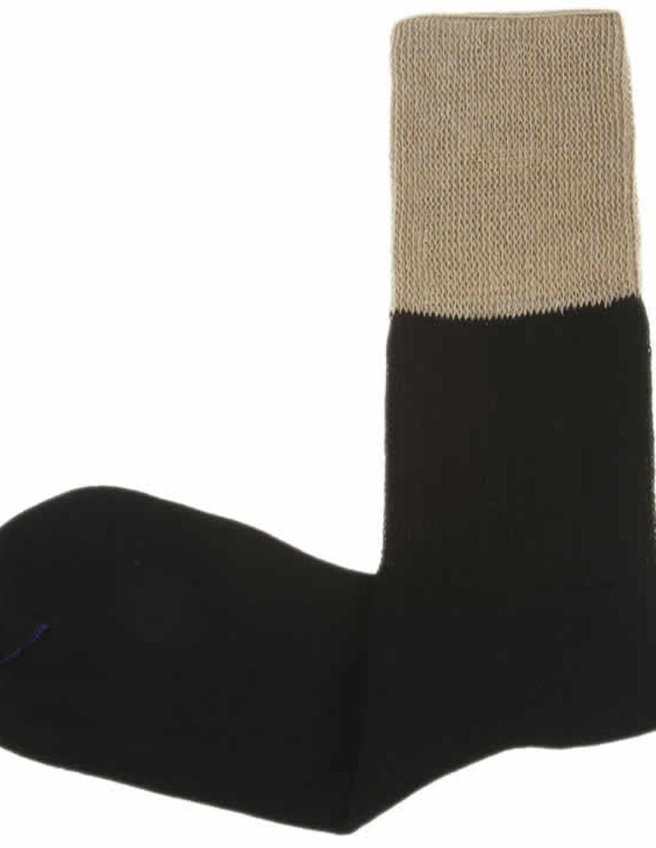 Calceta de algodón para hombre