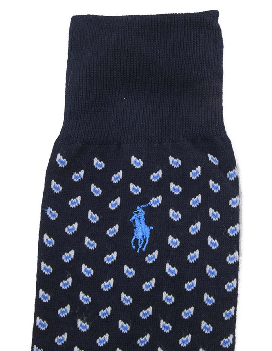 Set de calcetín comfort Polo RL de algodón para hombre 2 pares