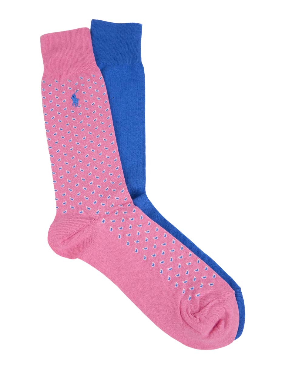 Set de calcetín comfort Polo RL de algodón para hombre 2 pares Set de calcetín comfort Polo RL de algodón para hombre 2 pares