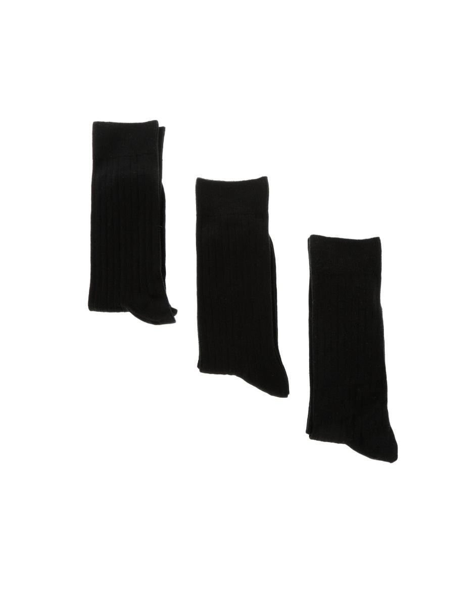 Calceta comfort de algodón Hombre 3 pares
