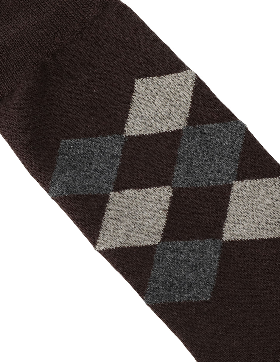 Set de calceta de algodón para hombre 3 pares 3