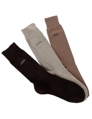 Set de calceta de algodón para hombre 3 pares Set de calceta de algodón para hombre 3 pares