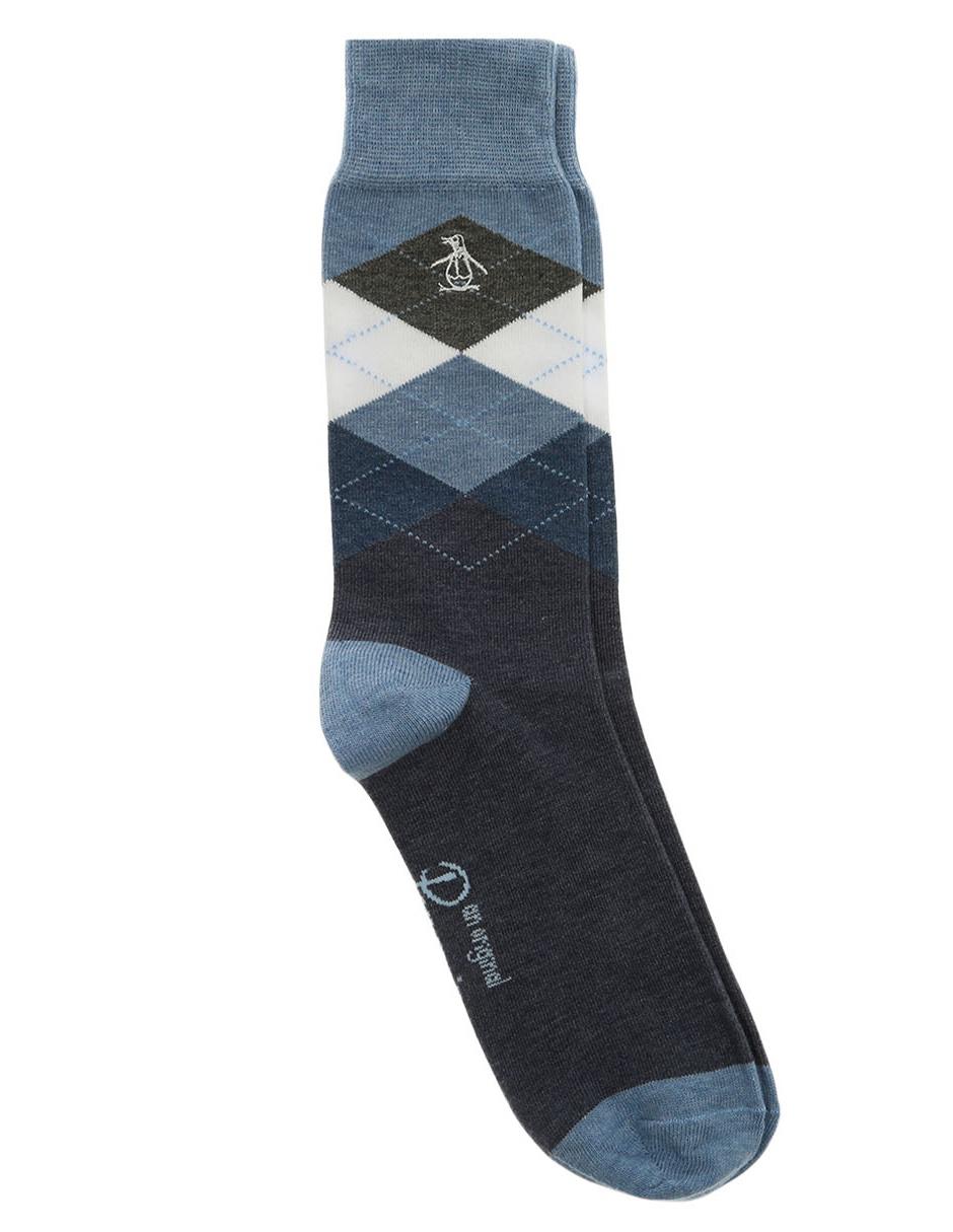 Calceta de algodón para hombre