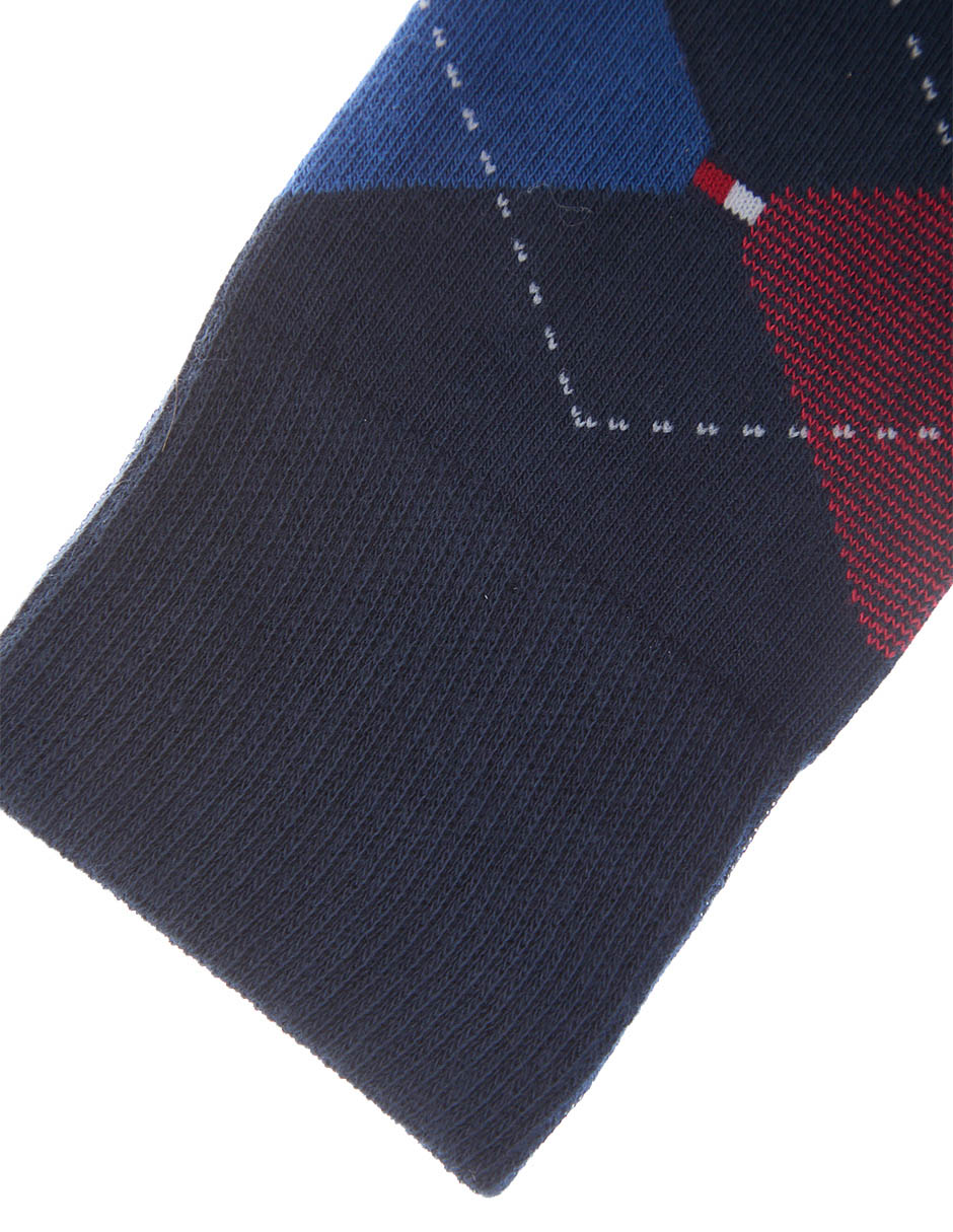 Set de calceta Hilfiger de algodón para hombre 2 pares
