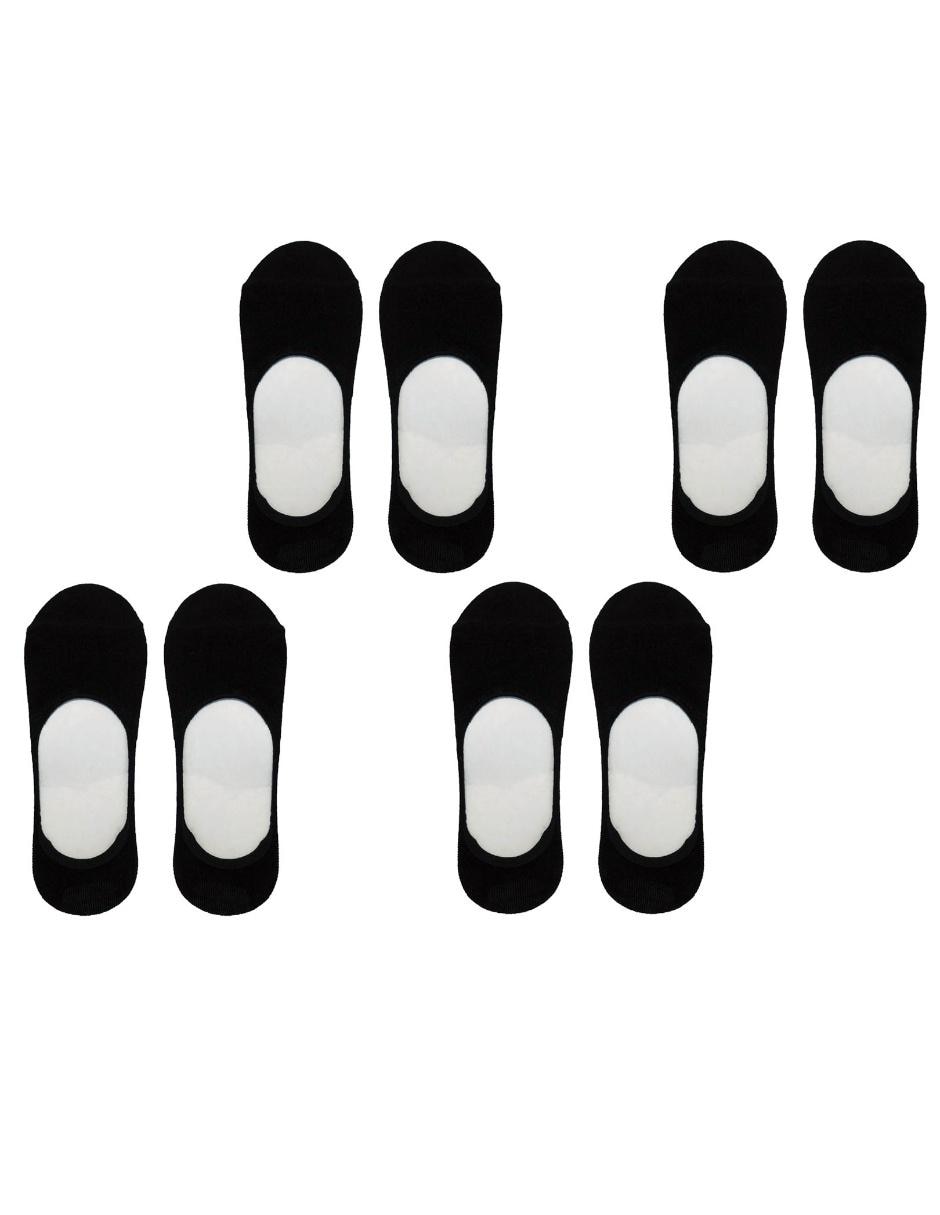 Protectopie antiderrapante de algodón para hombre 4 pares
