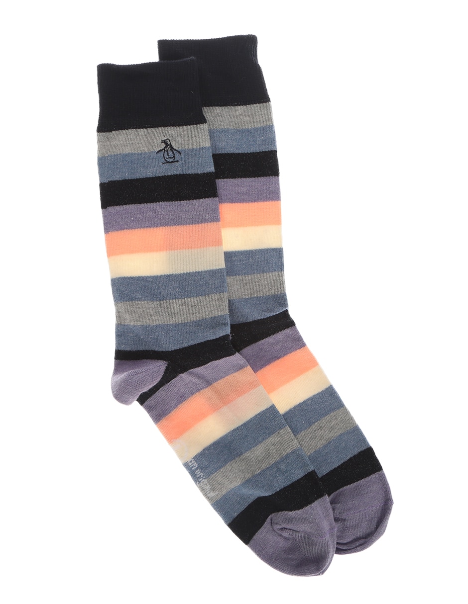 Calceta de algodón para hombre