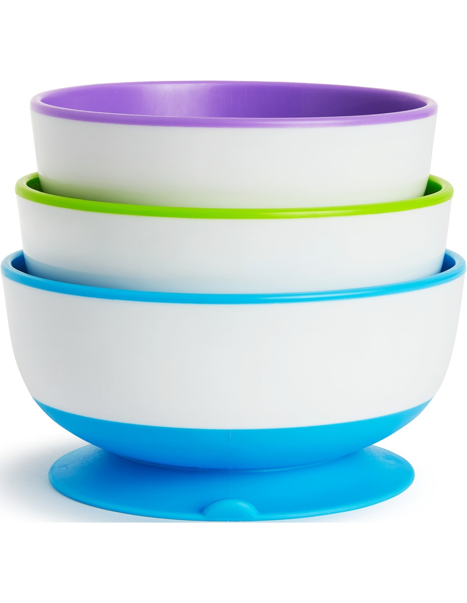 Set bowl Munchkin 3 piezas de plástico