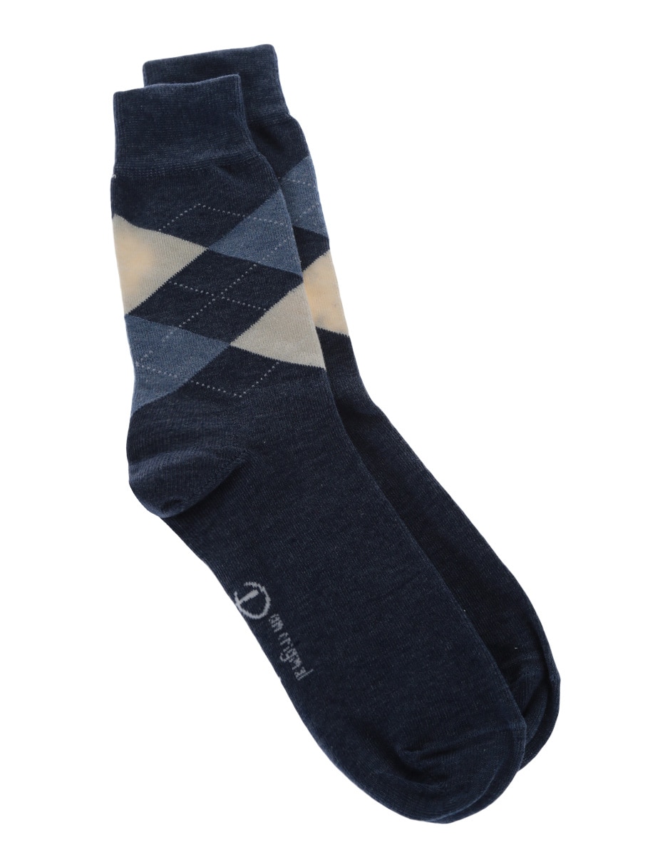 Calceta de algodón para hombre