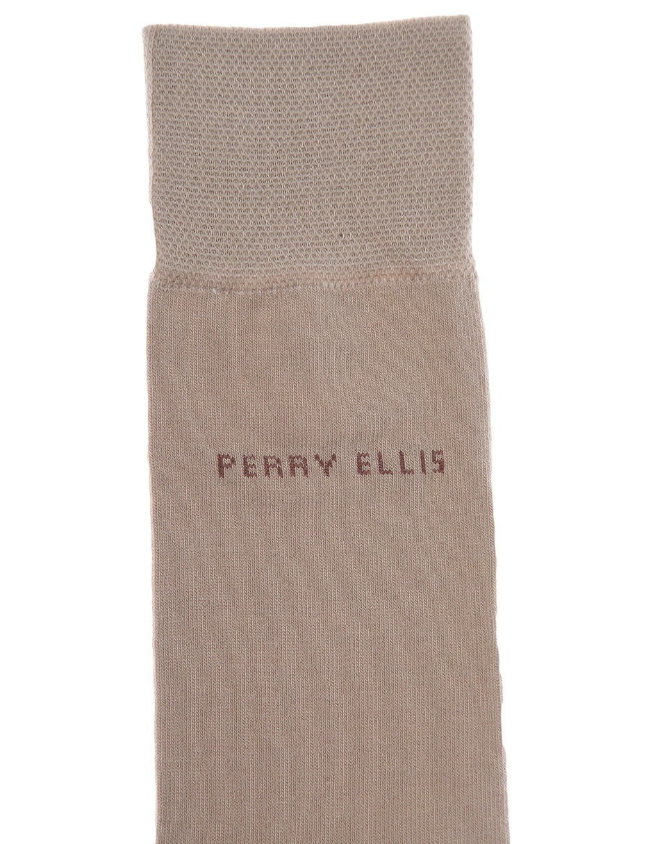 Calcetín Perry Ellis de algodón para hombre