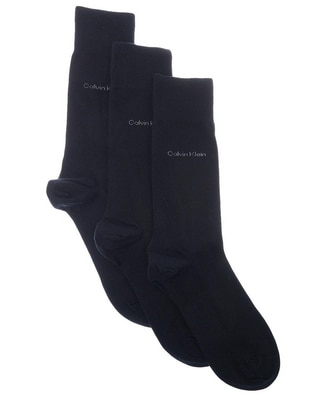 Set de calceta Calvin Klein de algodón para hombre 3 pares