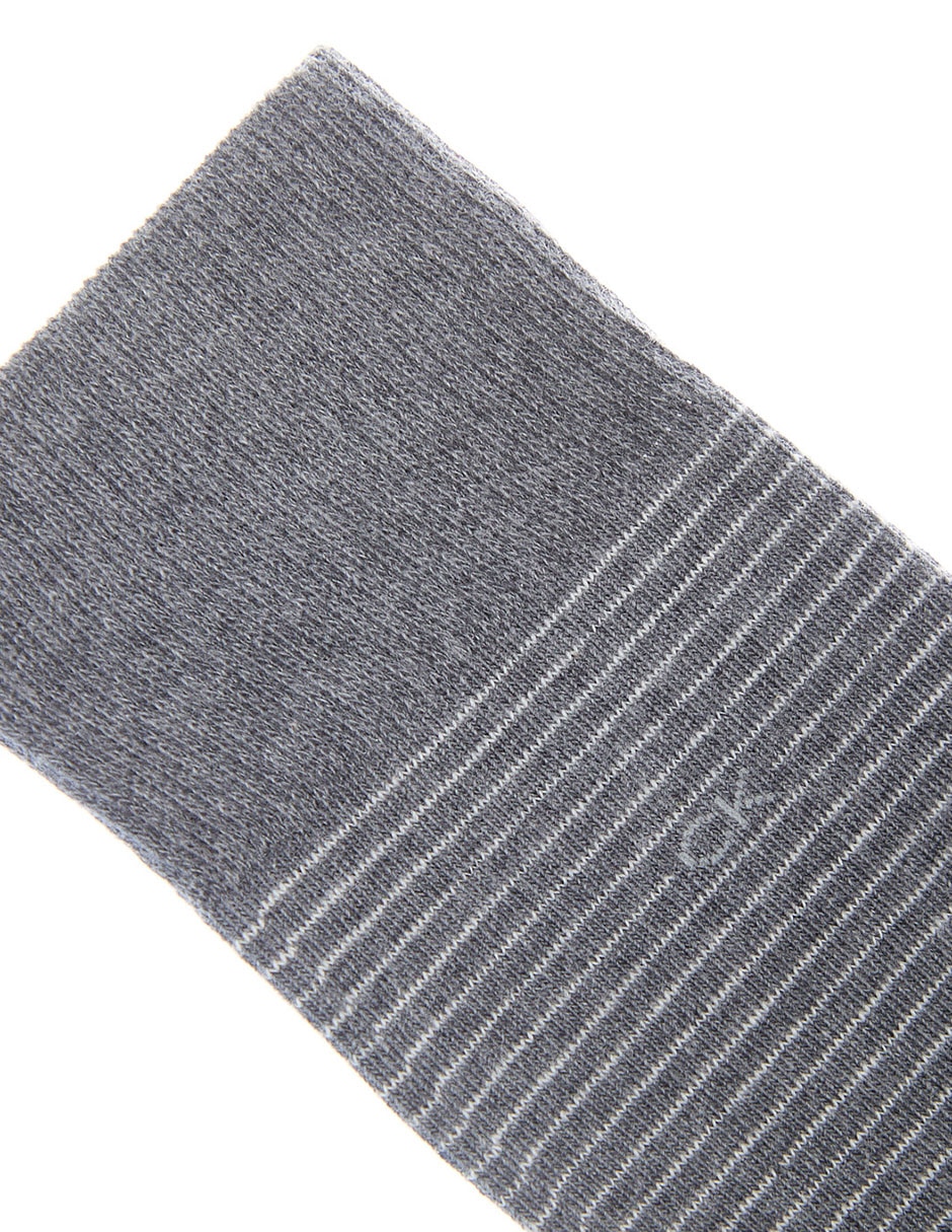 Set de calceta Calvin Klein de algodón para hombre 2 pares 3