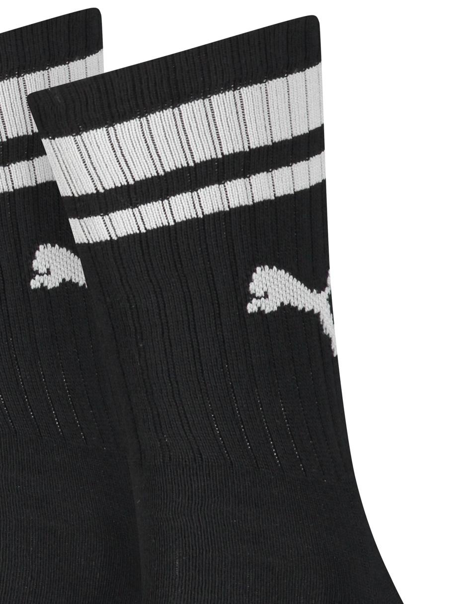 CALCETA PUMA MEDIA PA, UNITALLA, NEGRO