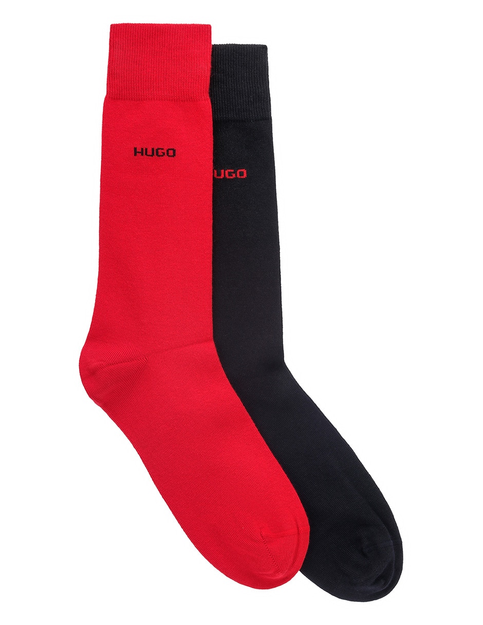 Set de calcetín de algodón para hombre 2 pares 1