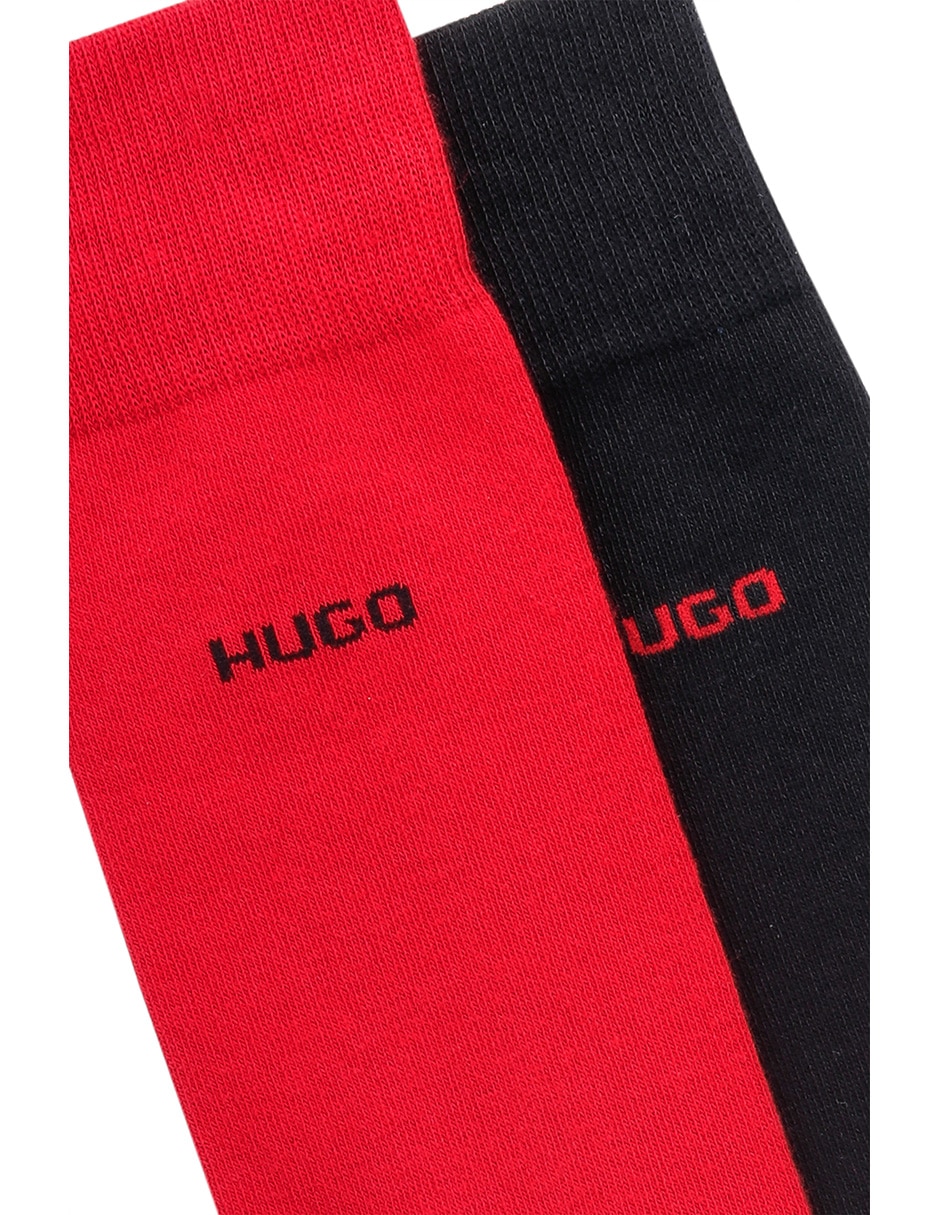 Set de calcetín de algodón para hombre 2 pares Set de calcetín de algodón para hombre 2 pares