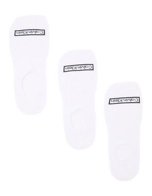 Set protector de pie Calvin Klein de algodón para hombre 3 pares Set protector de pie Calvin Klein de algodón para hombre 3 pares