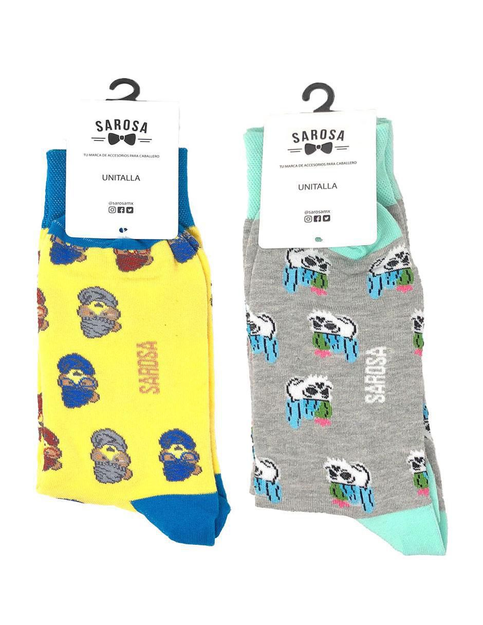 Calcetines comfort de algodón Hombre 2 pares