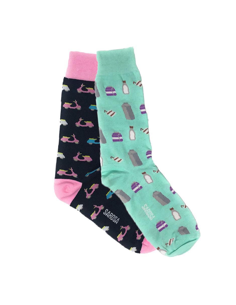 Calcetines comfort de algodón Hombre 2 pares Calcetines comfort de algodón Hombre 2 pares