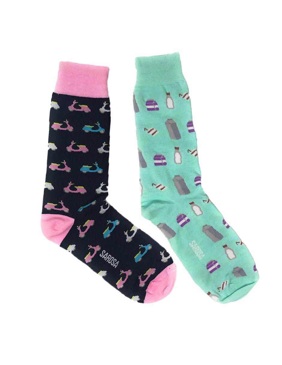 Calcetines comfort de algodón Hombre 2 pares 4