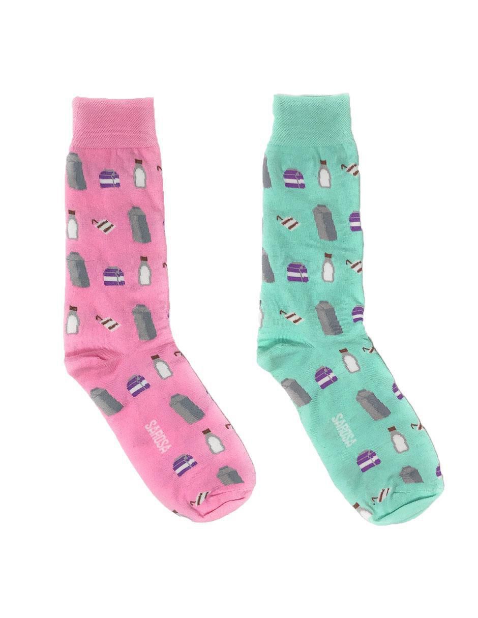 Calcetines comfort de algodón Hombre 2 pares