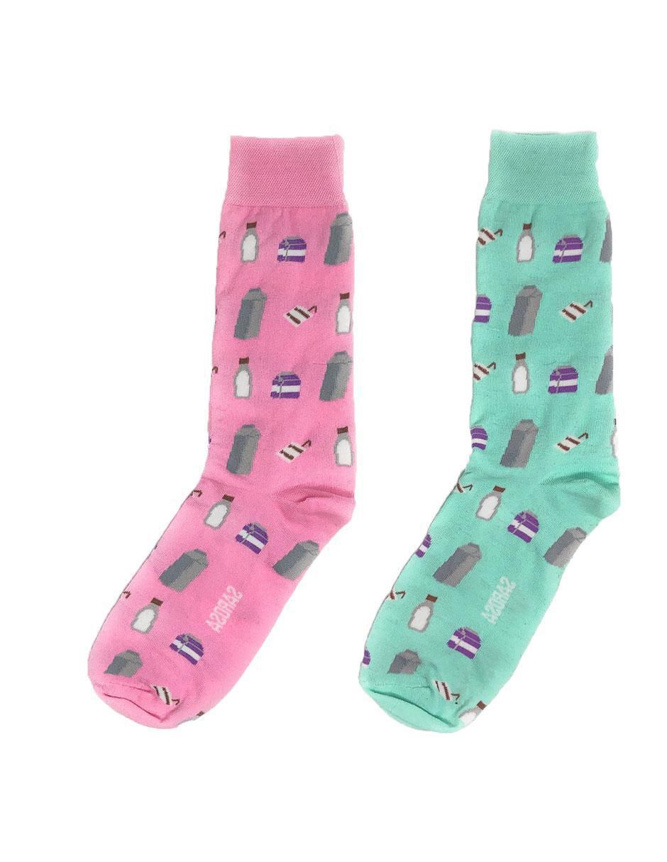 Calcetines comfort de algodón Hombre 2 pares