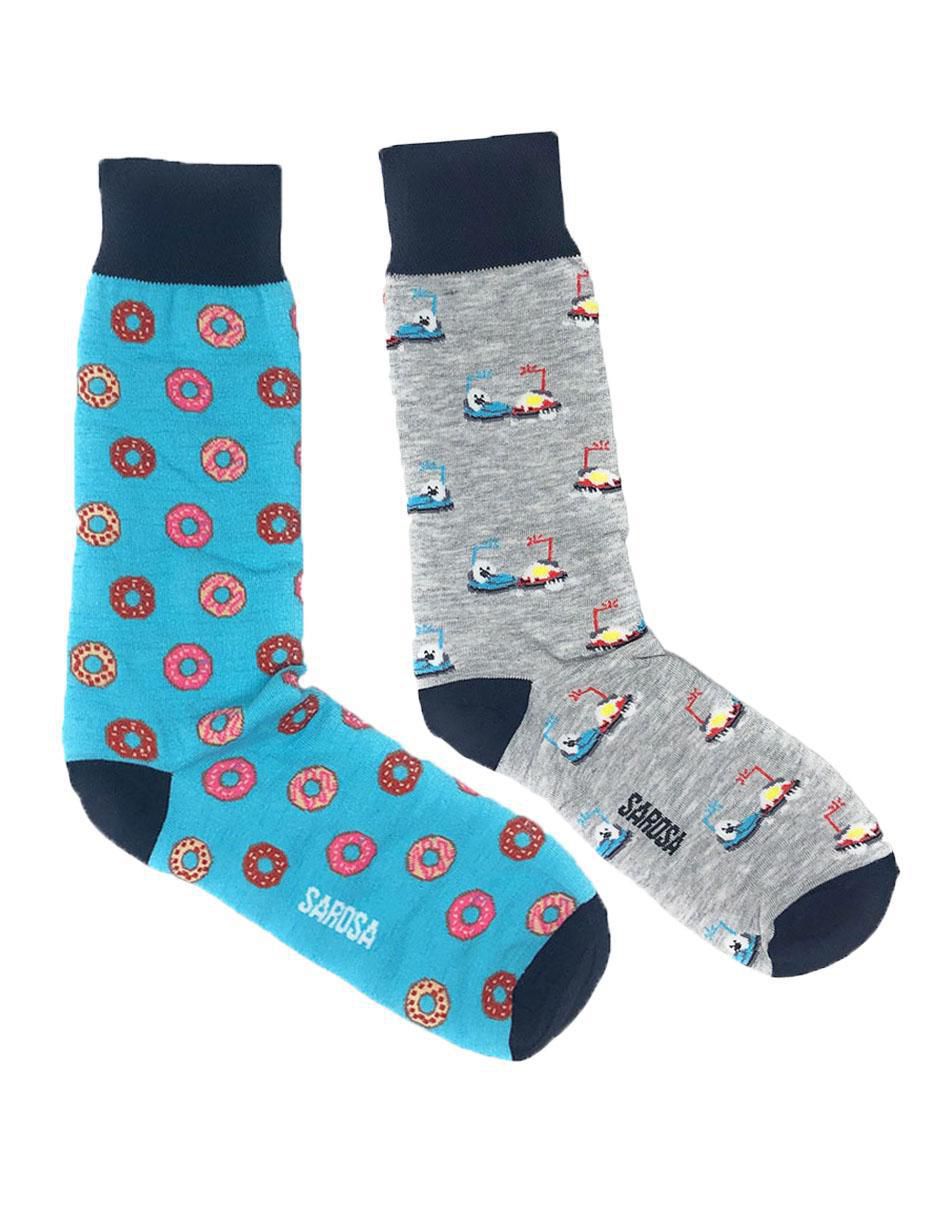 Calcetines comfort de algodón Hombre 2 pares 4