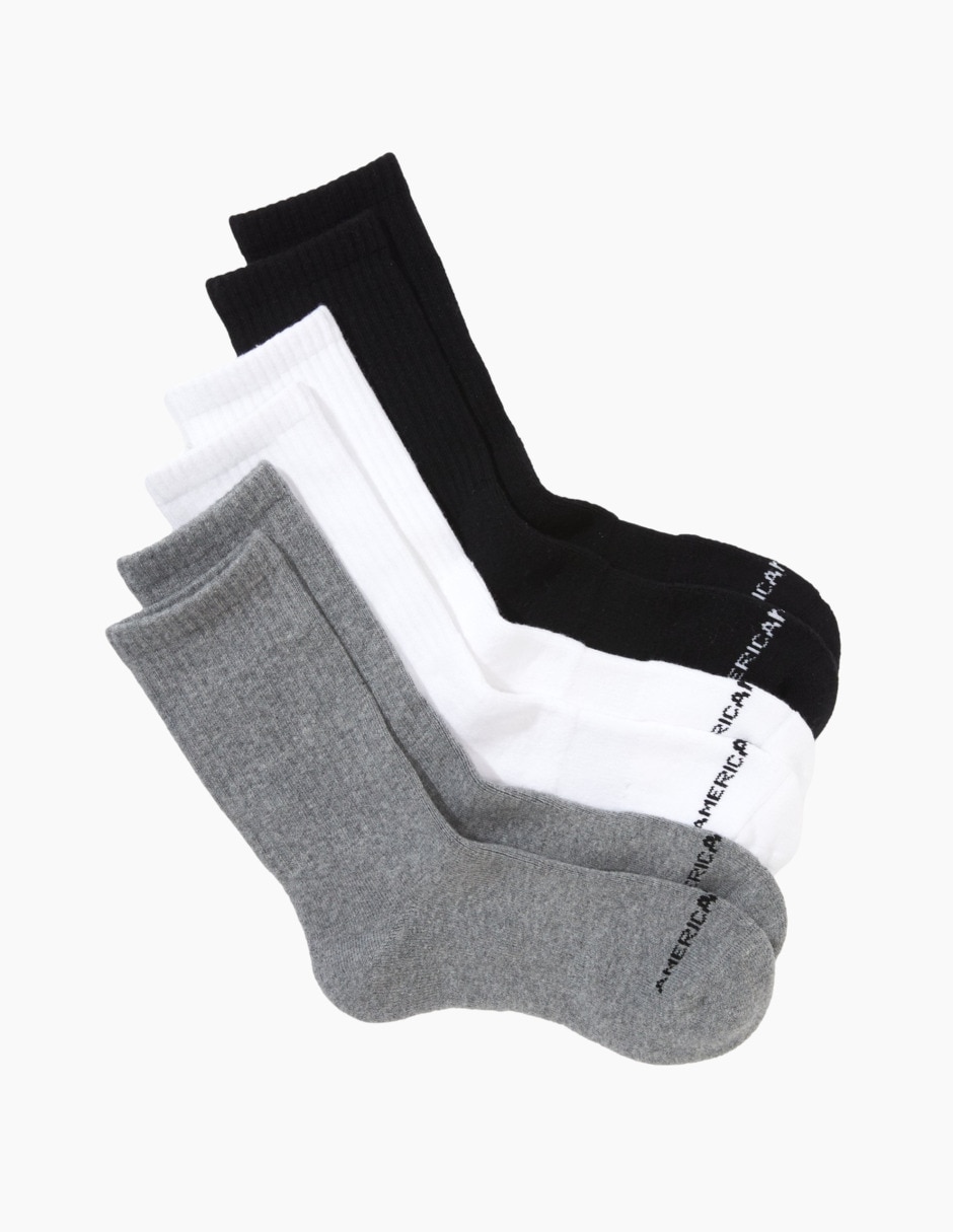 Set de calcetín comfort de algodón para hombre 3 pares