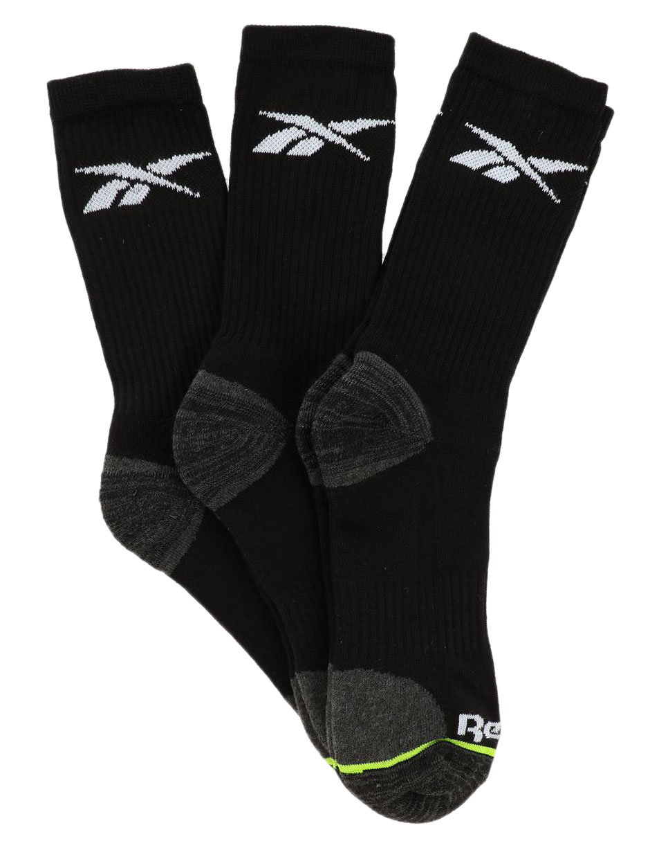 Set de calceta de algodón para hombre 3 pares 1
