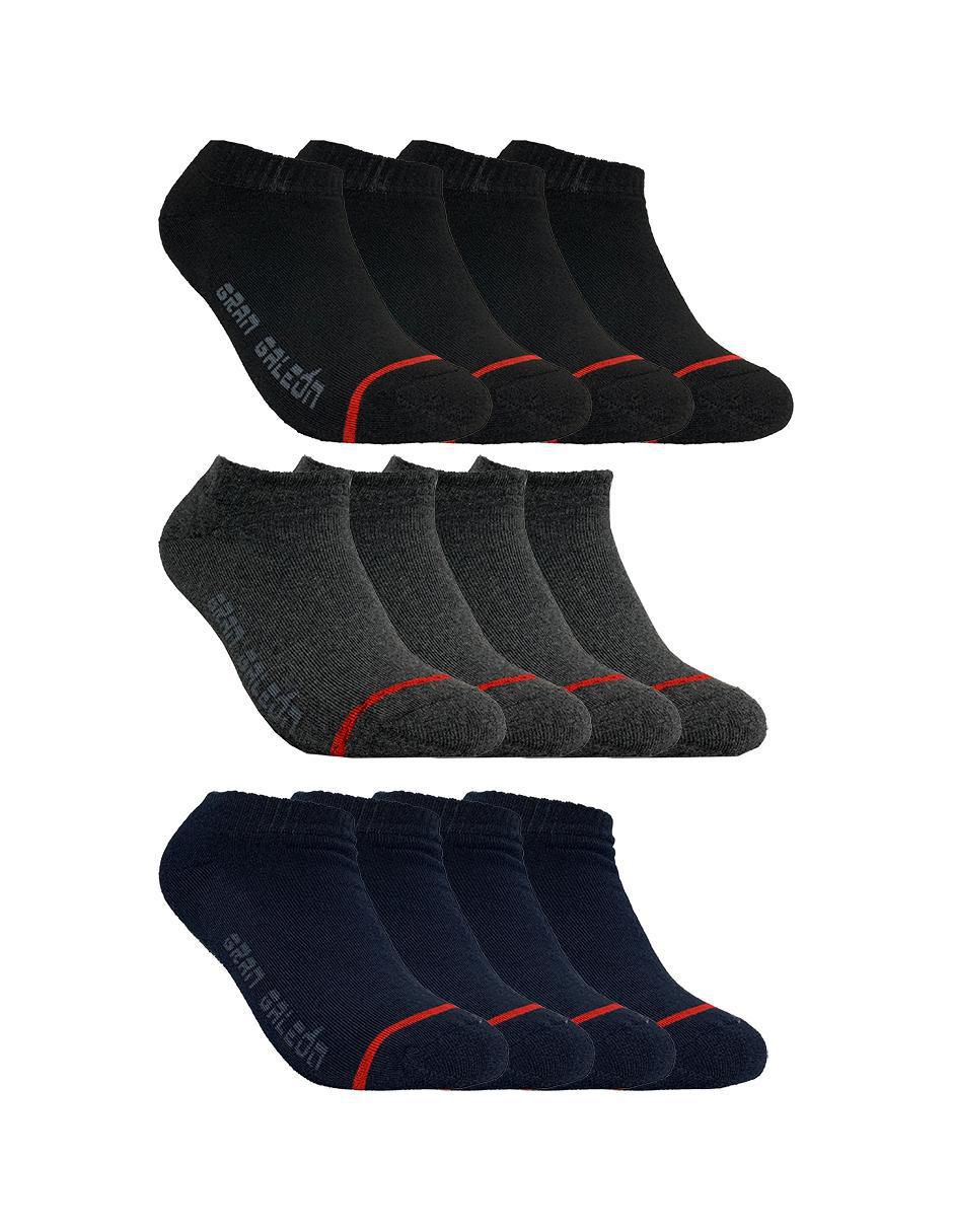Set de tín comfort de algodón para hombre 12 pares Set de tín comfort de algodón para hombre 12 pares