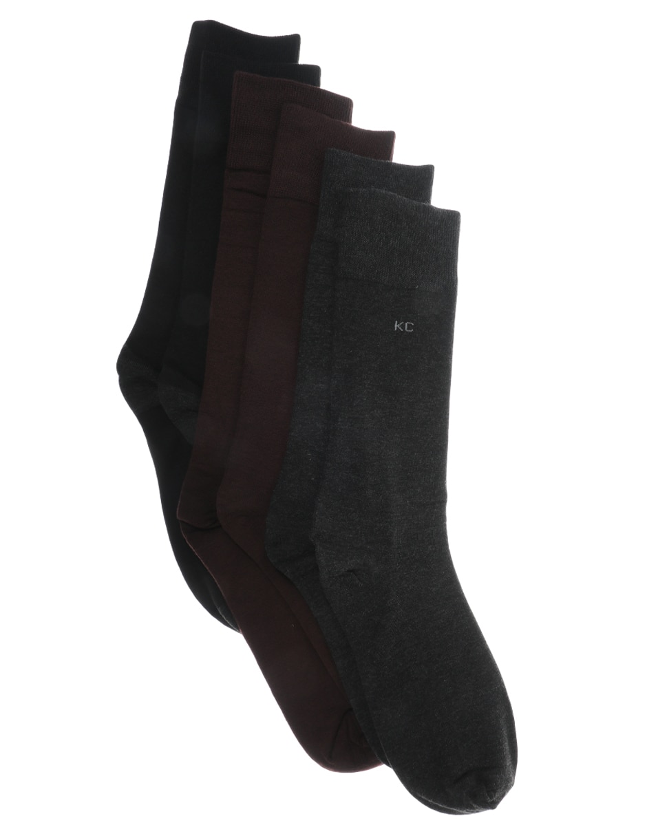 Set de calcetín comfort Kenneth Cole para hombre 6 pares
