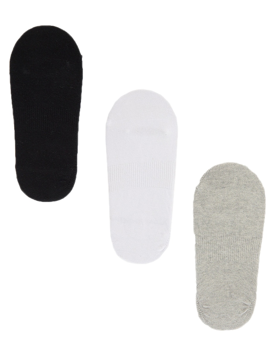 Protectopie de algodón Hombre 3 pares