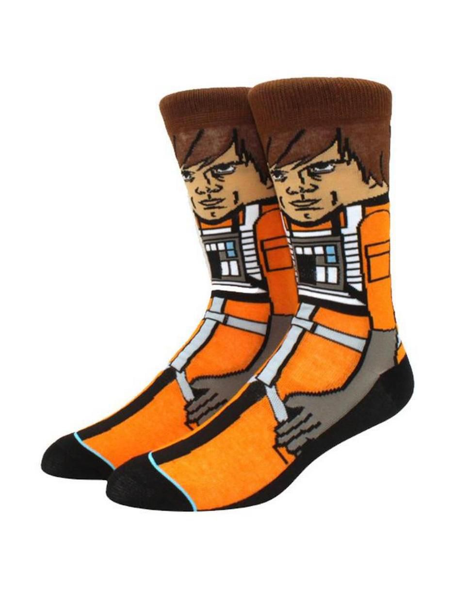 Calceta Luke Skywalker transpirable de algodón Hombre
