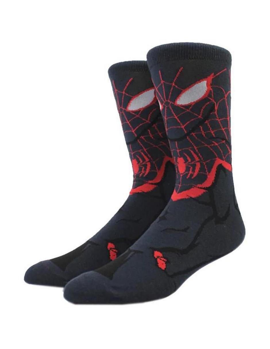 Calceta Miles Morales transpirable de algodón Hombre Calceta Miles Morales transpirable de algodón Hombre