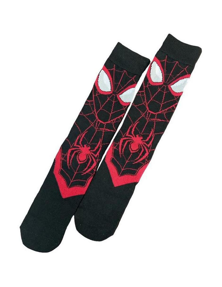 Calceta Miles Morales transpirable de algodón Hombre 3
