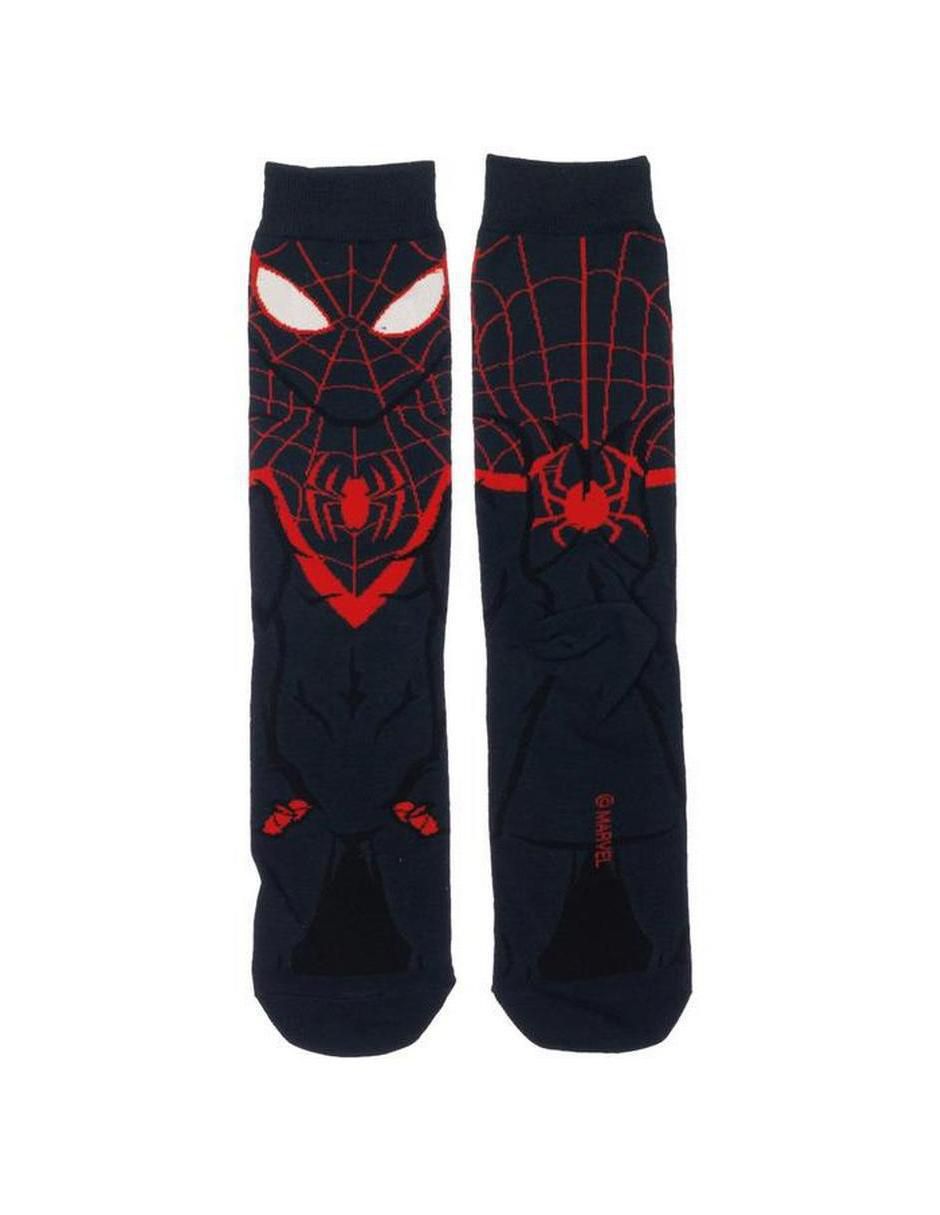 Calceta Miles Morales transpirable de algodón Hombre 2