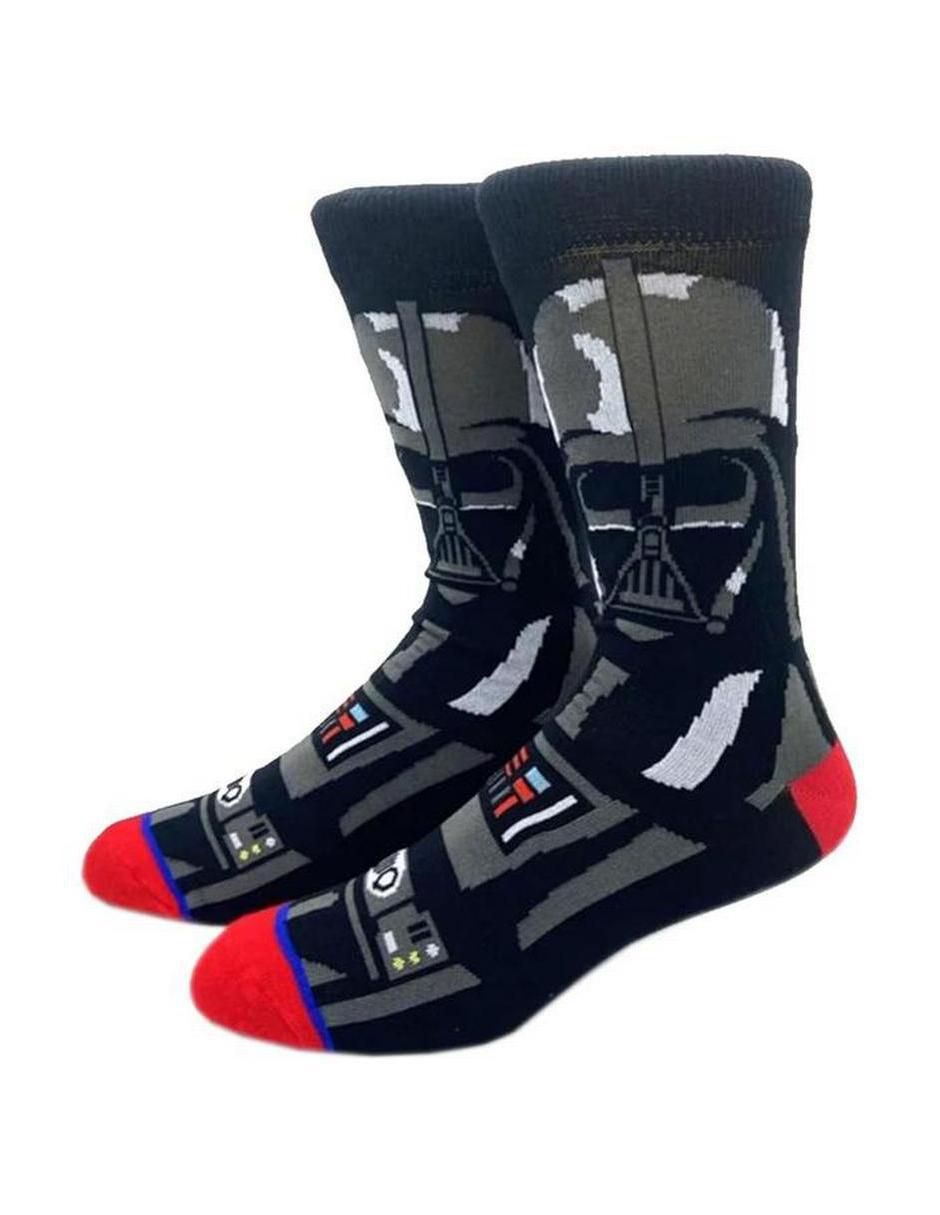 Calceta Darth Vader transpirable de algodón Hombre Calceta Darth Vader transpirable de algodón Hombre