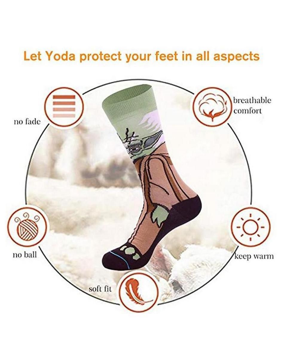 Calceta Yoda transpirable de algodón Hombre 4