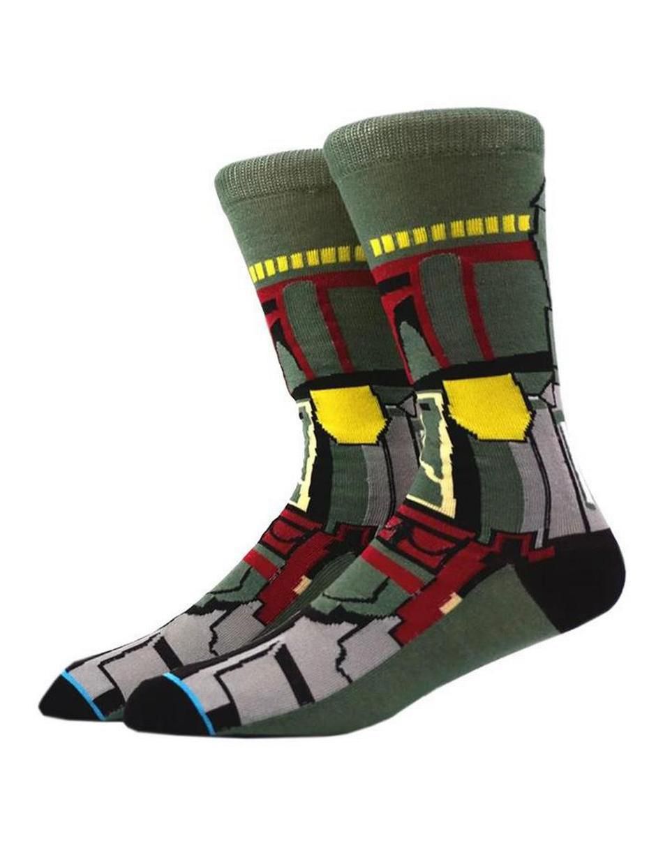 Calceta Boba Fett transpirable de algodón Hombre