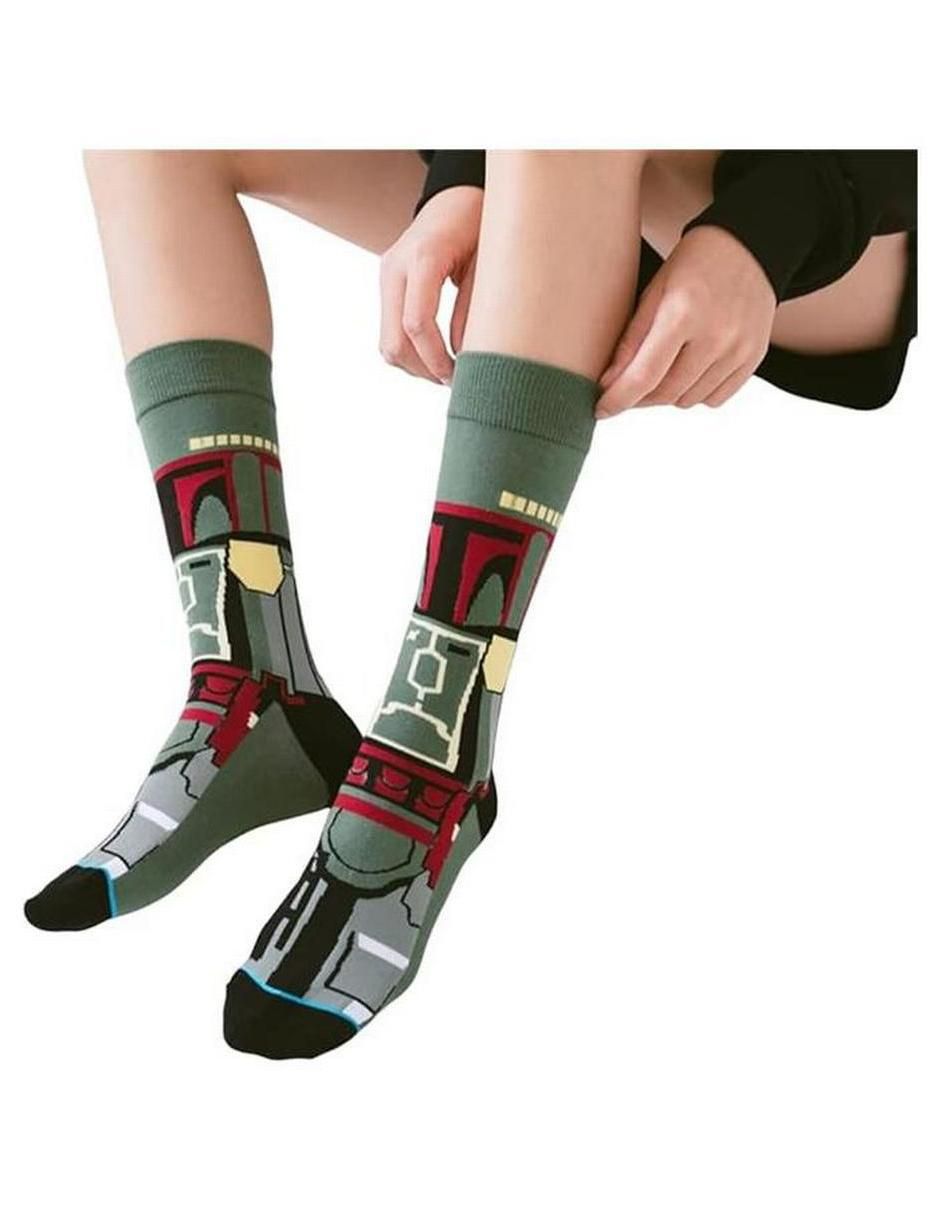 Calceta Boba Fett transpirable de algodón Hombre 4