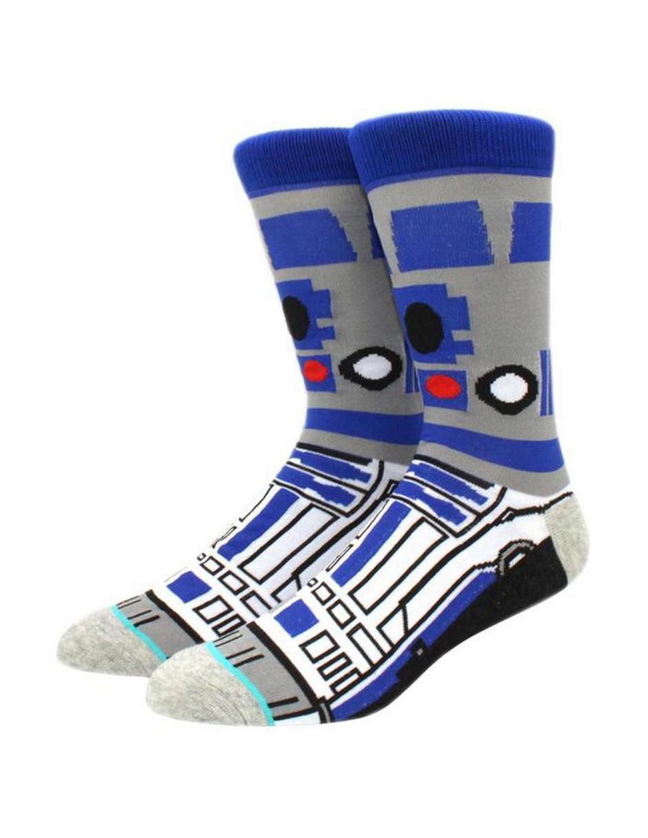 Calceta R2-D2 transpirable de algodón Hombre Calceta R2-D2 transpirable de algodón Hombre