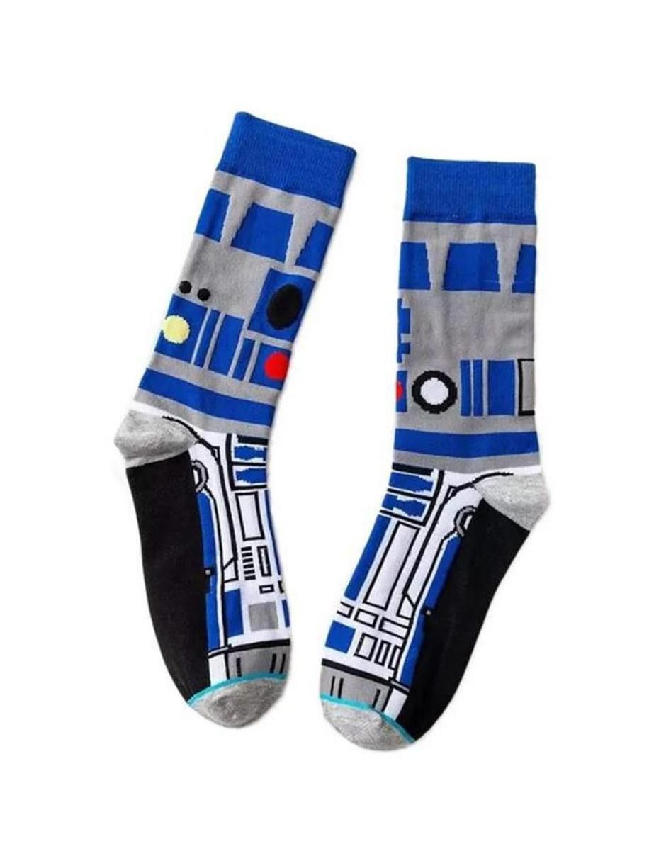 Calceta R2-D2 transpirable de algodón Hombre 2