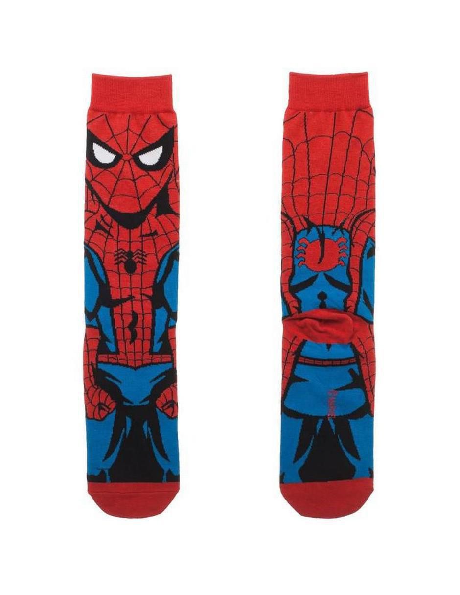 Calceta Spider-Man transpirable de algodón Hombre 2