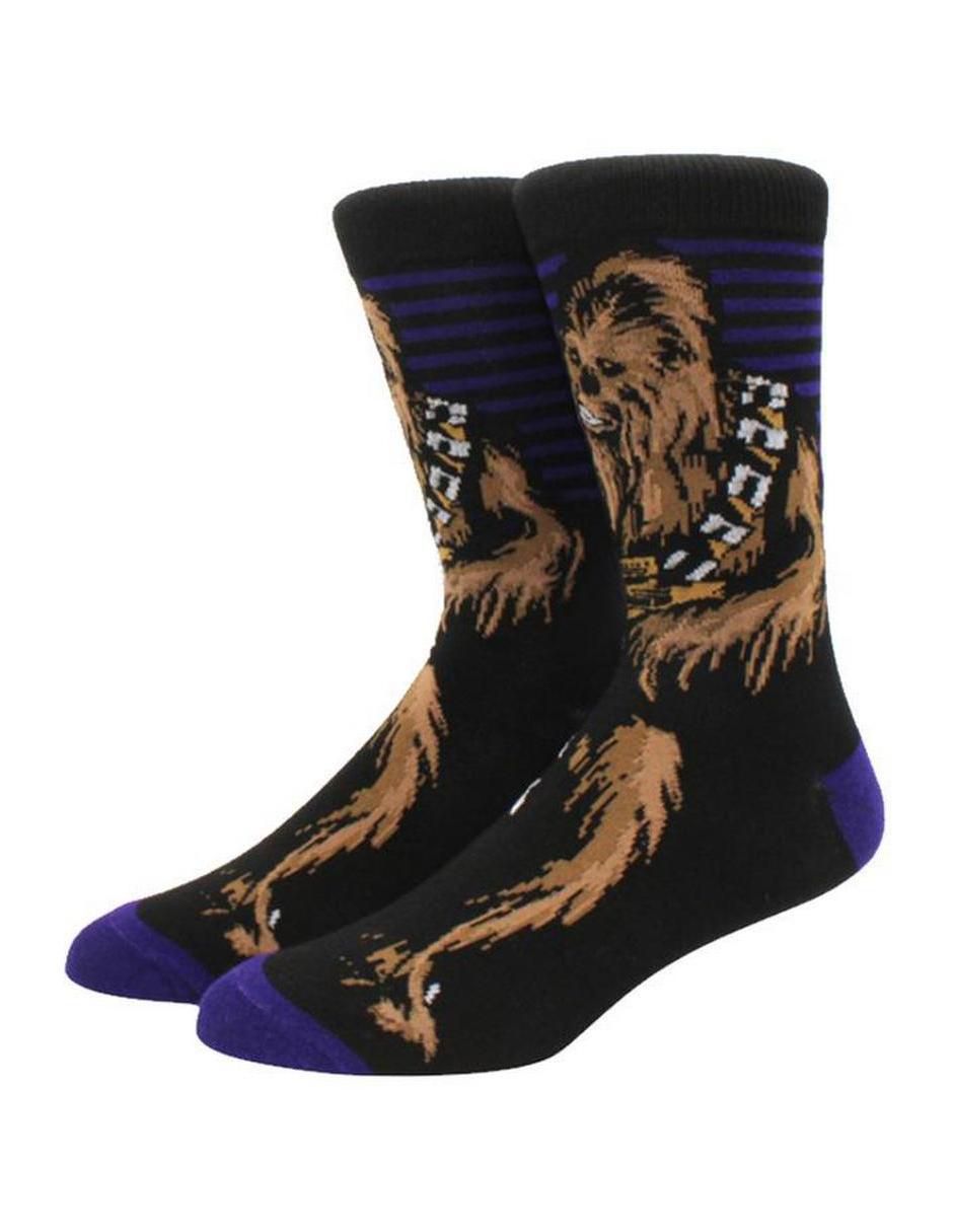 Calceta Chewbacca transpirable de algodón Hombre Calceta Chewbacca transpirable de algodón Hombre