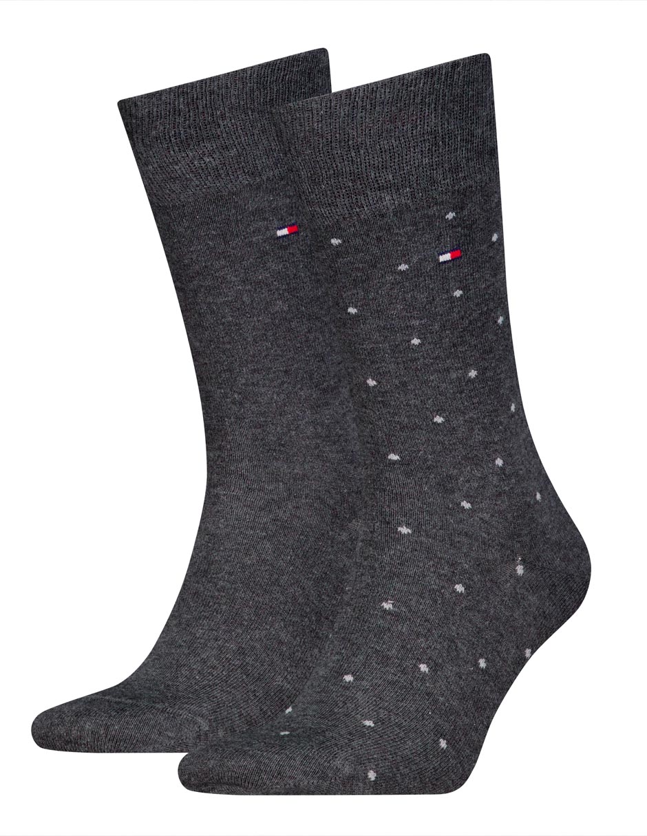 Set calcetín Hilfiger de algodón para hombre 2 pares Set calcetín Hilfiger de algodón para hombre 2 pares