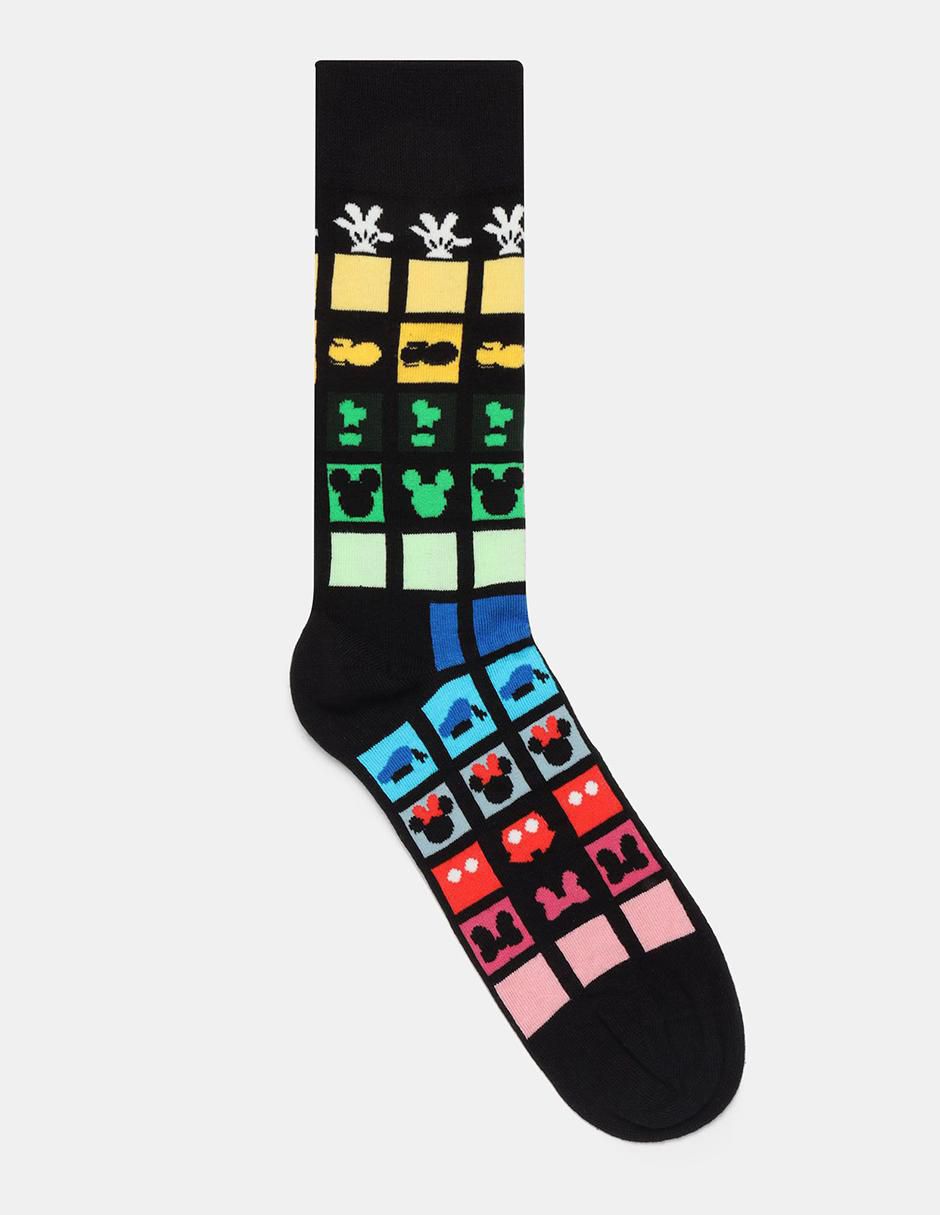 Calcetines Disney de algodón para hombre 3 pares 4