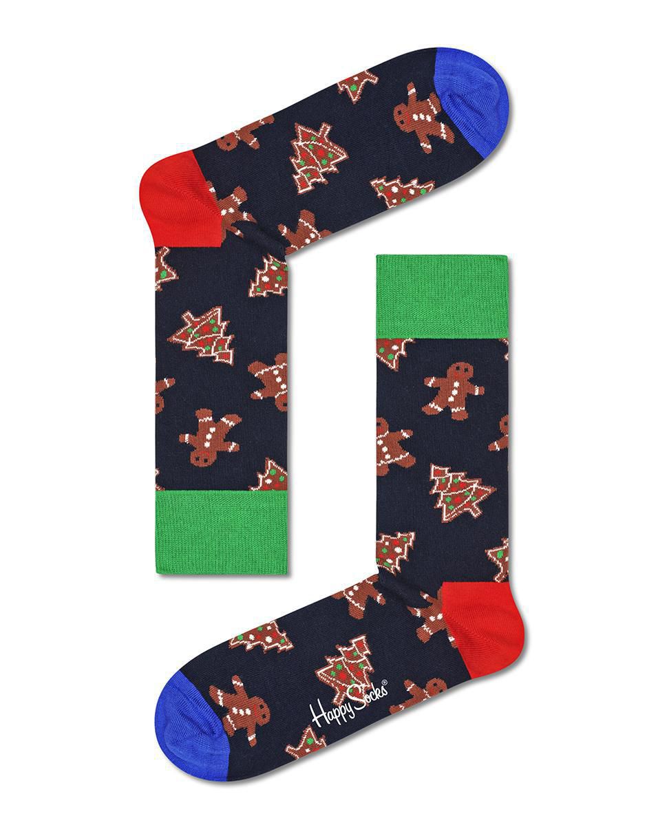 Calcetines Navidad de algodón para hombre 2 pares 3