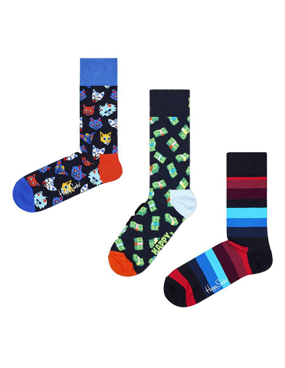Calcetines comfort de algodón Hombre 3 pares