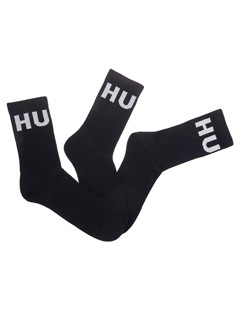 Set de calceta de algodón para hombre 3 pares 1