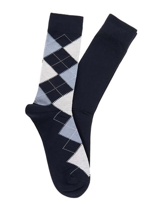 Set de calceta de bambú para hombre 2 pares Set de calceta de bambú para hombre 2 pares