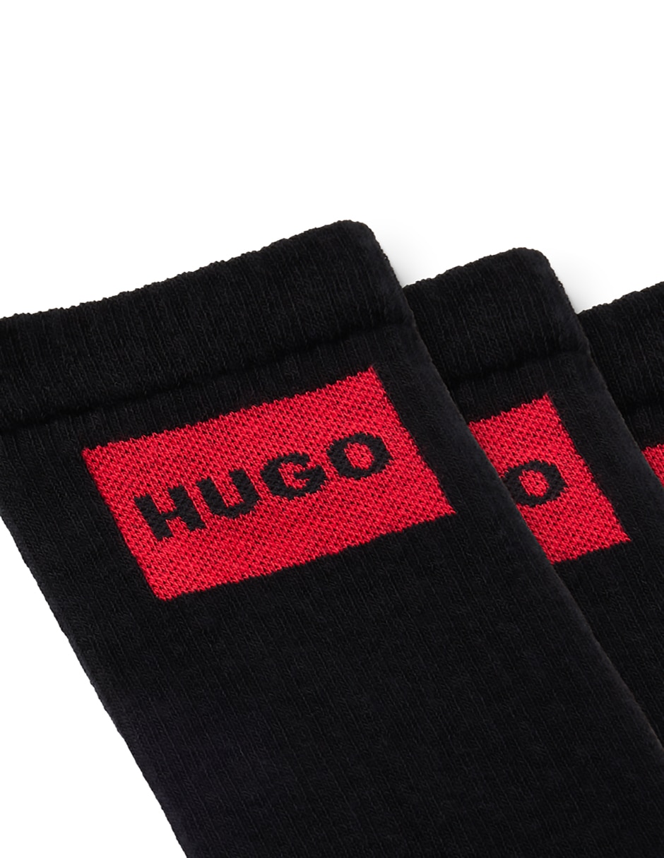 Set de calceta de algodón para hombre 3 pares 2